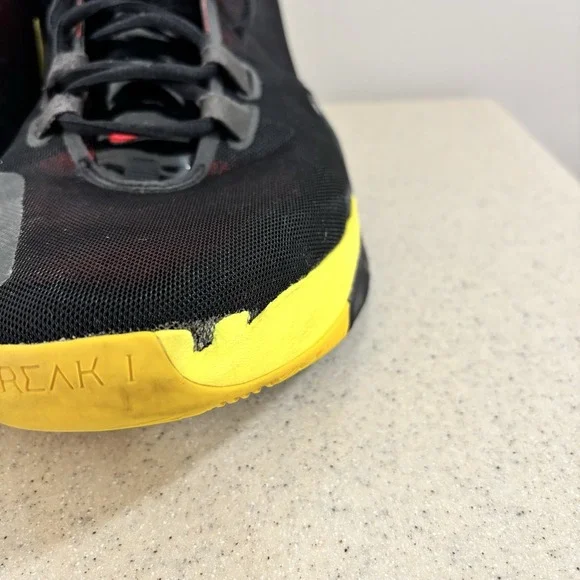 Nike Zoom Freak 1 Glo Black 13 Clean Rare Giannis Basketball Sneakers 🔥 - Picture 4 of 16